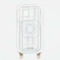 CRYSTAL CLEAR TRANSPARENT CASE WITH STRAP - MAGSAFE