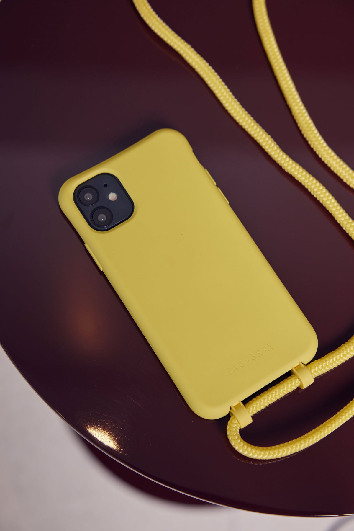 iPhone 13 Pro Max SUNSHINE YELLOW CASE + SUNSHINE YELLOW CORD