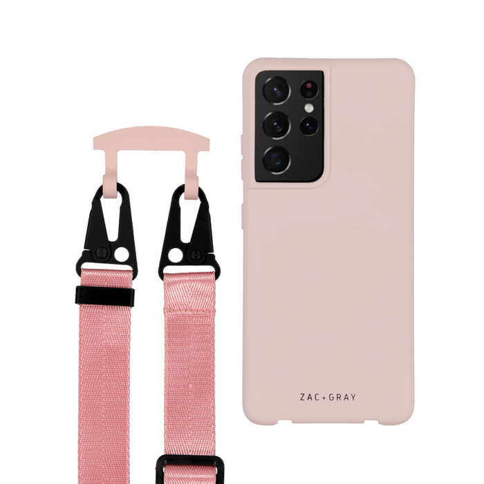Samsung Note 20 ROSÉ PINK CASE + ROSÉ PINK STRAP