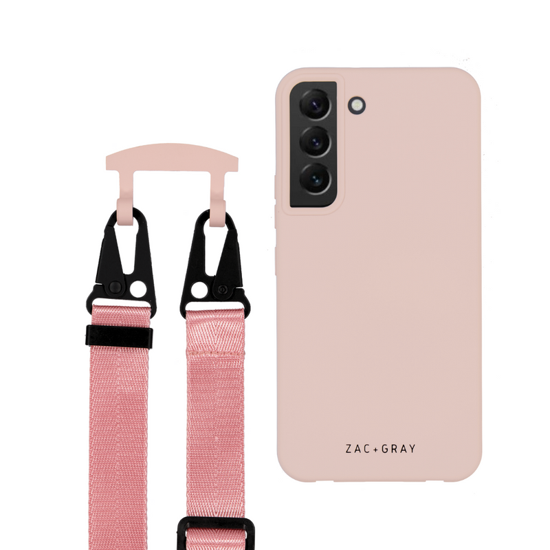 Samsung S21 Plus ROSÉ PINK CASE + ROSÉ PINK STRAP