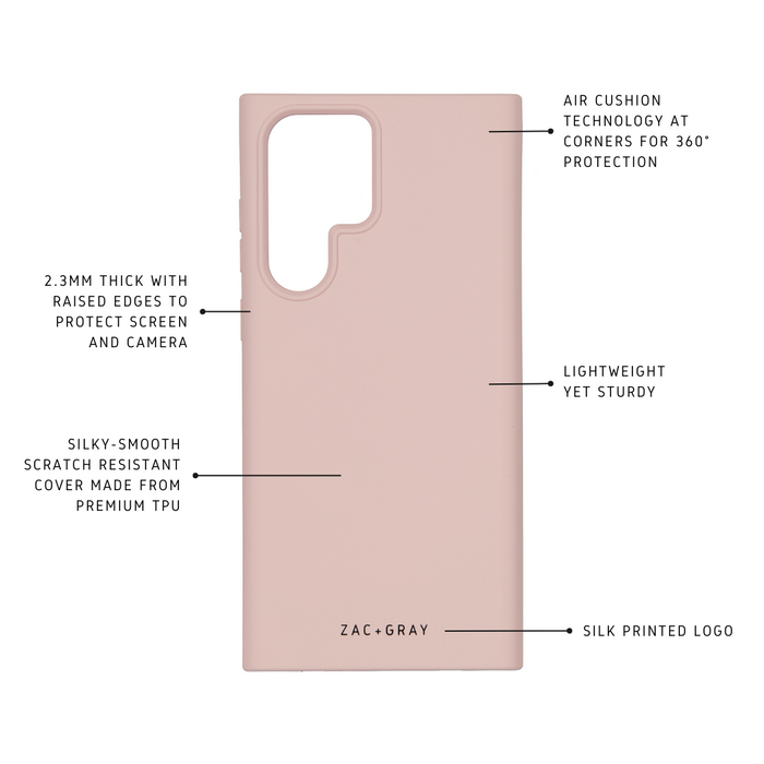 Samsung S22 Ultra ROSÉ PINK CASE