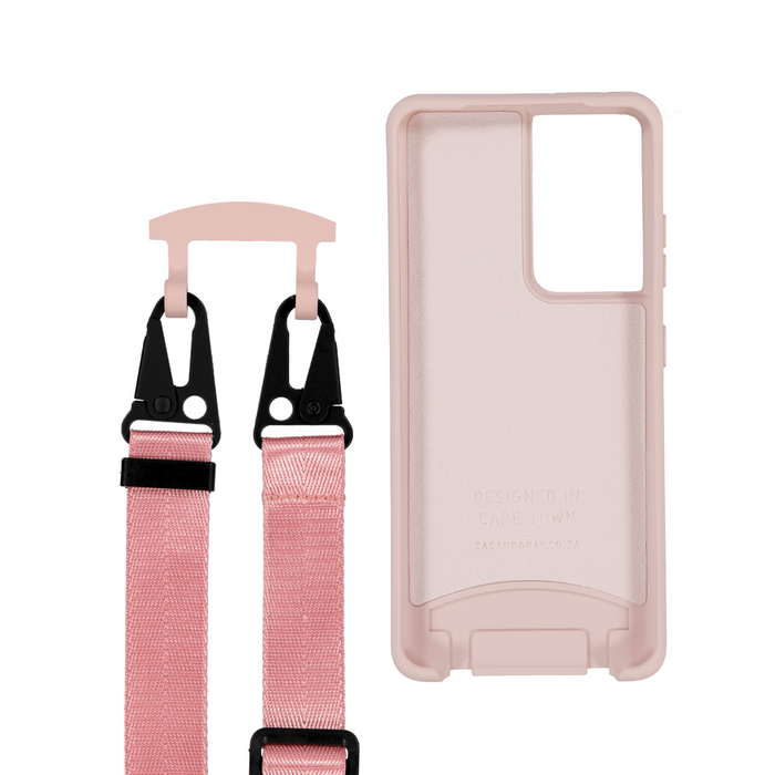 Samsung S20 Plus ROSÉ PINK CASE + ROSÉ PINK STRAP