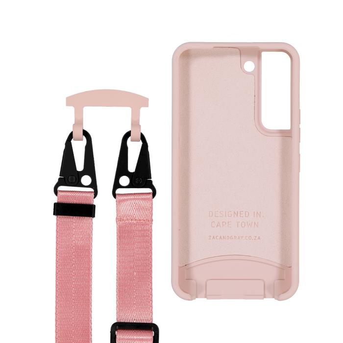 Samsung S21 ROSÉ PINK CASE + ROSÉ PINK STRAP