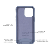 iPhone 14 BLUE FOG CASE + NAVY BLUE STRAP