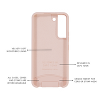 Samsung S22 Plus ROSÉ PINK CASE + ROSÉ PINK STRAP