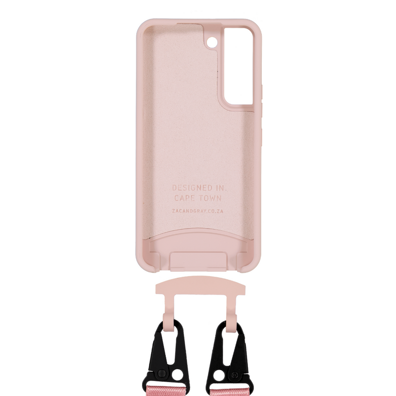 Samsung S21 Plus ROSÉ PINK CASE + ROSÉ PINK STRAP