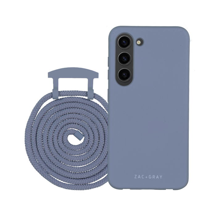 Samsung S23 Plus BLUE FOG CASE + BLUE FOG CORD