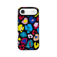 MIDNIGHT BLACK MULTI LEOPARD PHONE CASE