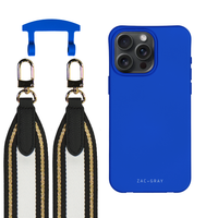 iPhone 17 COBALT BLUE CASE + PATTERNED STRAP