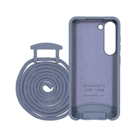 Samsung S25 Plus BLUE FOG CASE + CORD