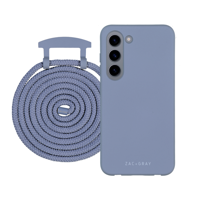 Samsung S23 BLUE FOG CASE + CORD