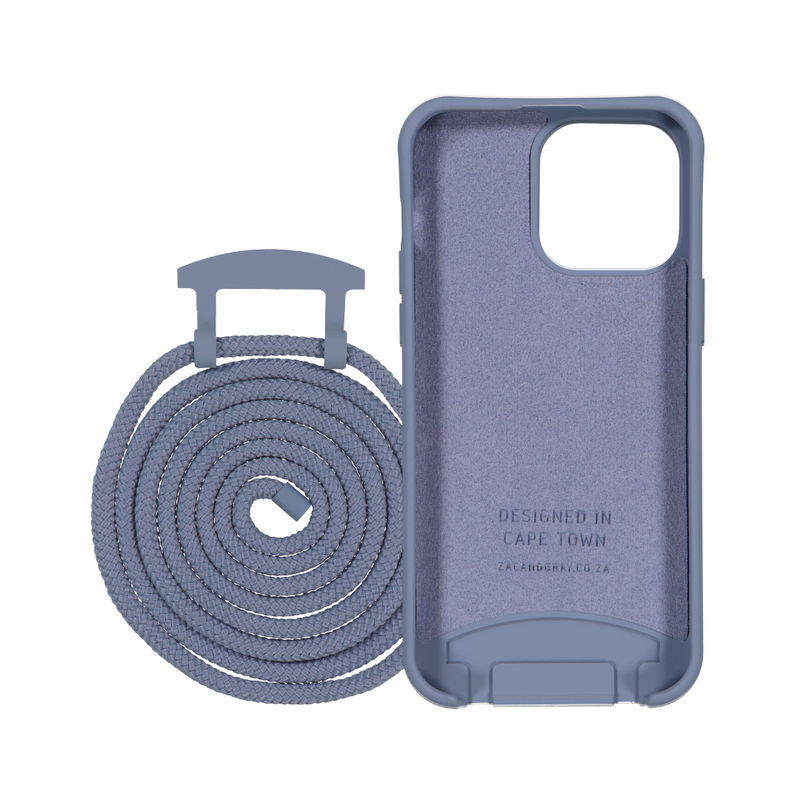 iPhone 14 Pro BLUE FOG CASE + BLUE FOG CORD