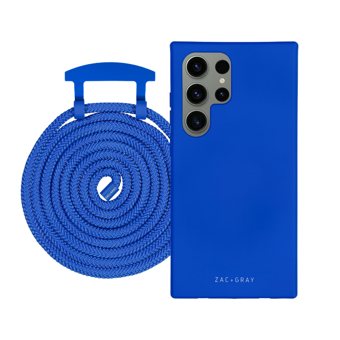 Samsung S25 Ultra COBALT BLUE CASE + CORD