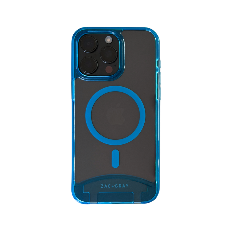 iPhone 13 and 14 AQUAMARINE TRANSPARENT CASE