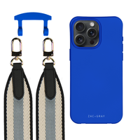 iPhone 17 COBALT BLUE CASE + PATTERNED STRAP