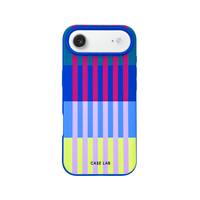 MARINE BLUE MULTI STRIPE PHONE CASE