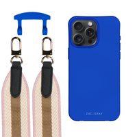iPhone 17 COBALT BLUE CASE + PATTERNED STRAP