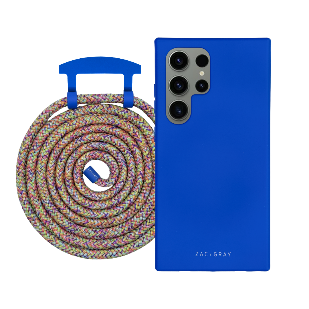 Samsung S25 Ultra COBALT BLUE CASE + CORD