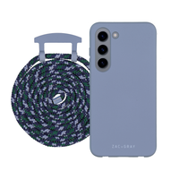 Samsung S23 BLUE FOG CASE + CORD