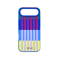 MARINE BLUE MULTI STRIPE PHONE CASE