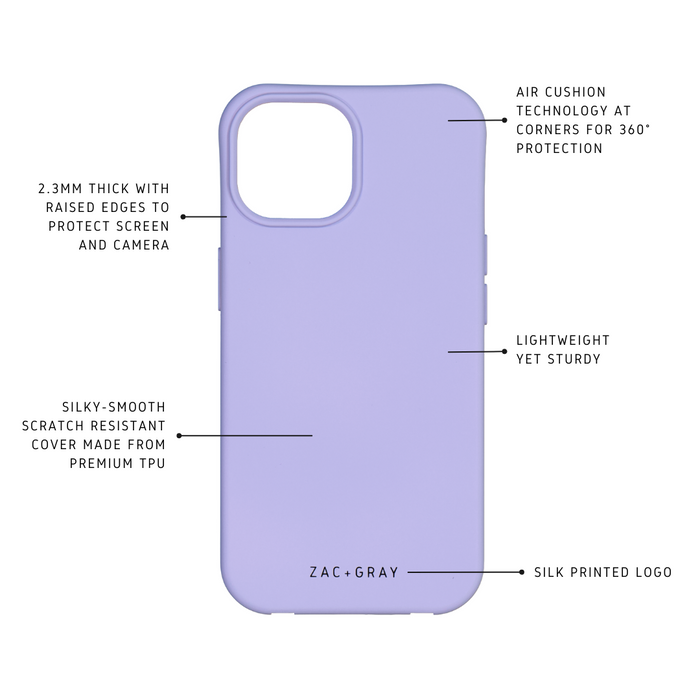 iPhone 15 WISTERIA BLOOM CASE