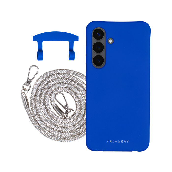 Samsung S26 COBALT BLUE CASE + CRYSTAL CORD