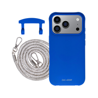 iPhone 17 Pro COBALT BLUE CASE + CRYSTAL CORD