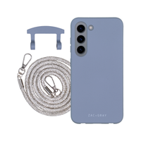 Samsung S23 BLUE FOG CASE + CRYSTAL CORD