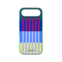 LAKE GREEN MULTI STRIPE PHONE CASE
