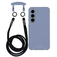 Samsung S23 BLUE FOG CASE + KNOTTED CORD