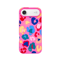 CANDY PINK MULTI LEOPARD PHONE CASE