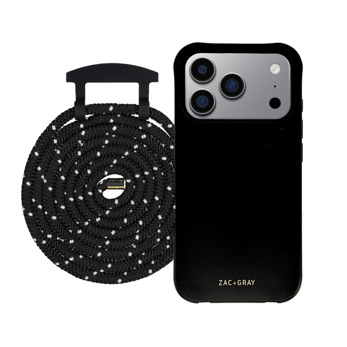iPhone 17 Pro Max MIDNIGHT BLACK CASE + CORD