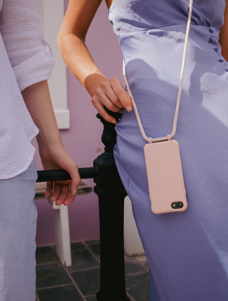 iPhone 13 Mini ROSÉ PINK CASE + ROSÉ PINK CORD