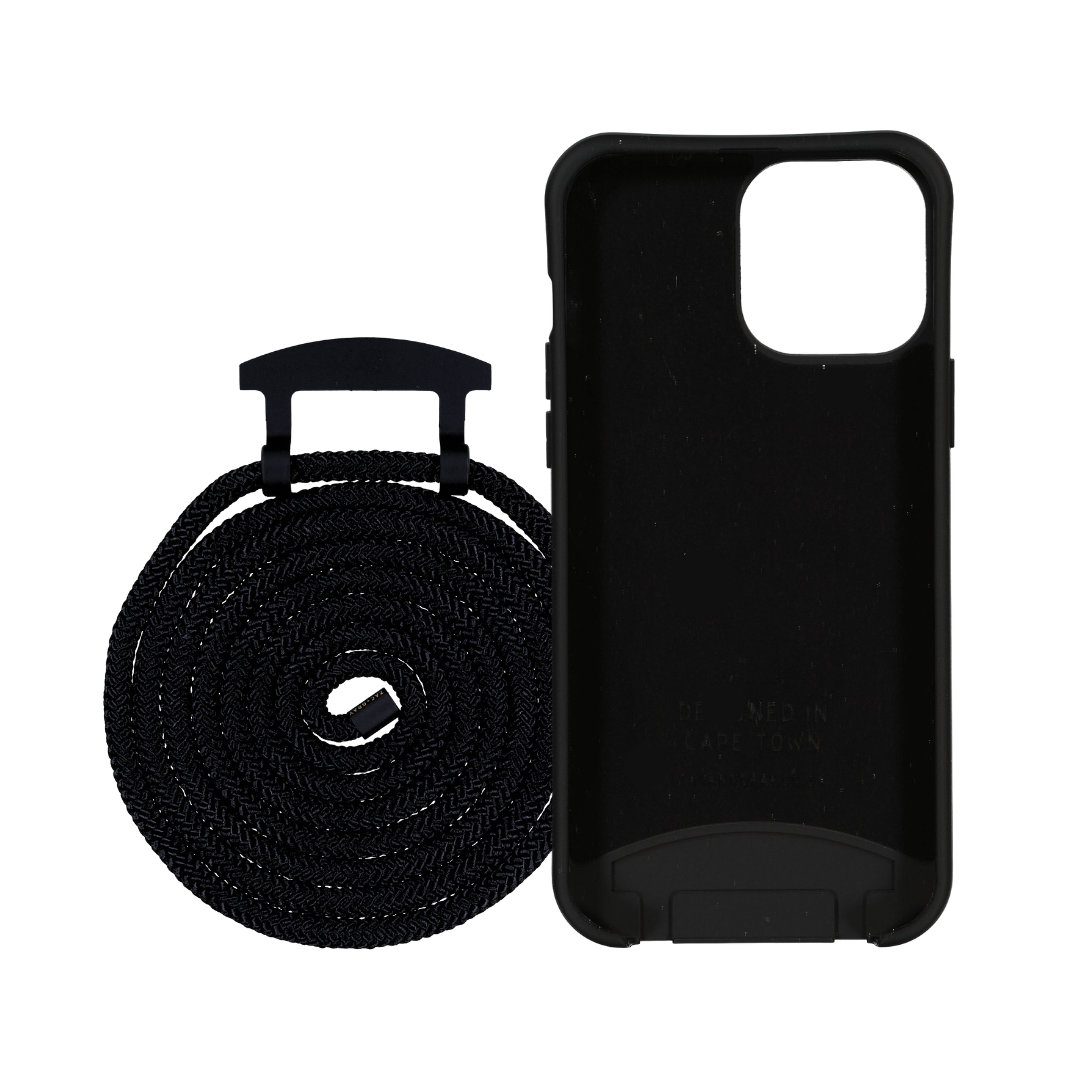 iPhone 11 Pro MIDNIGHT BLACK CASE + MIDNIGHT BLACK CORD