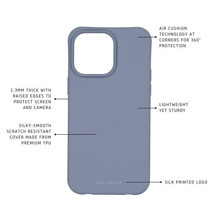 iPhone 15 Pro BLUE FOG CASE - MAGSAFE
