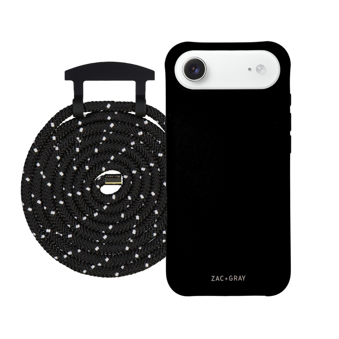 iPhone 17 Air MIDNIGHT BLACK CASE + CORD