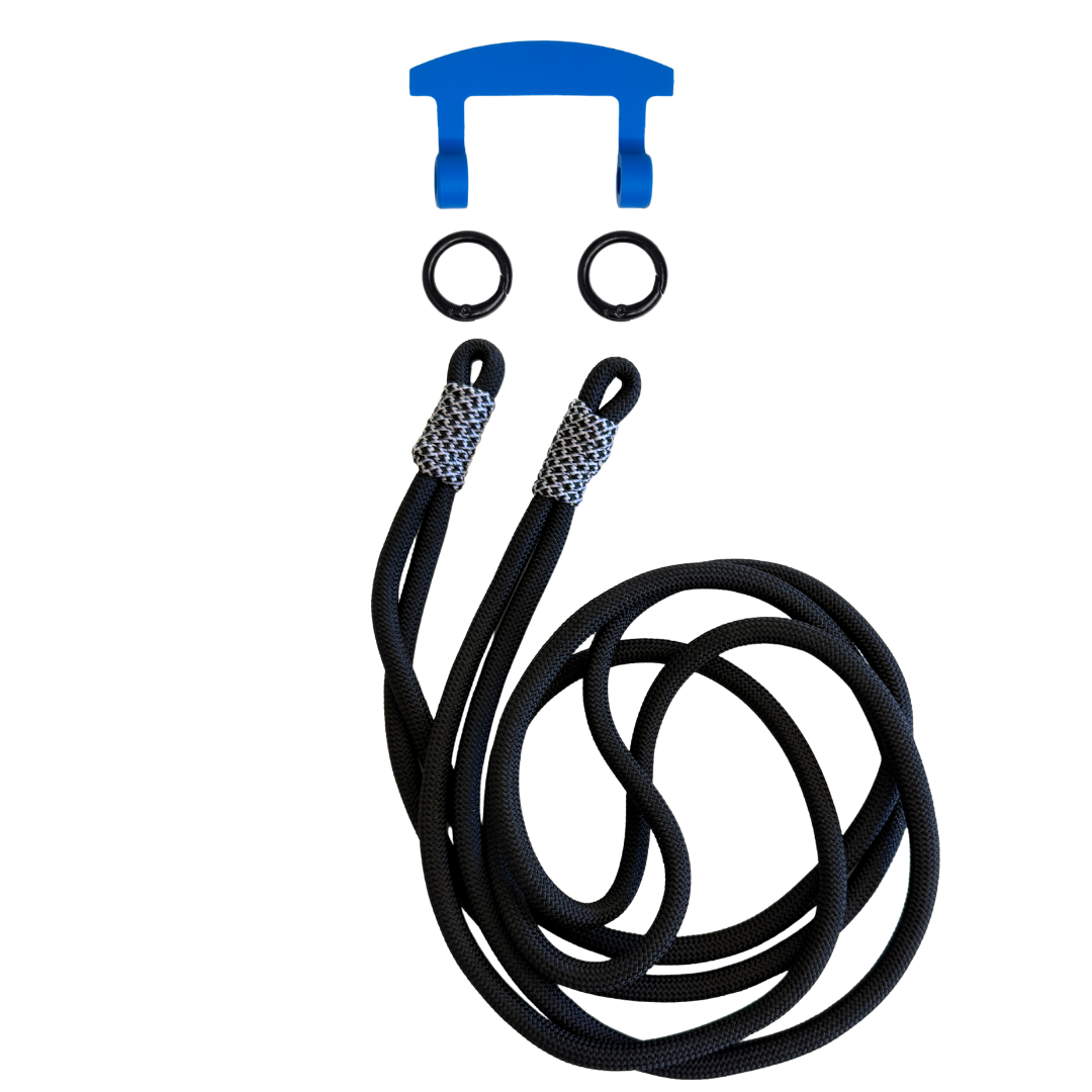 MIDNIGHT BLOOM KNOTTED CORD + HOOK