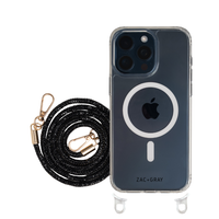 CRYSTAL CLEAR TRANSPARENT CASE WITH CRYSTAL CORD - MAGSAFE