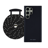 Samsung S25 Ultra MIDNIGHT BLACK CASE + CORD