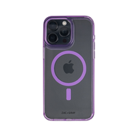 iPhone 15 LAVENDER TRANSPARENT CASE