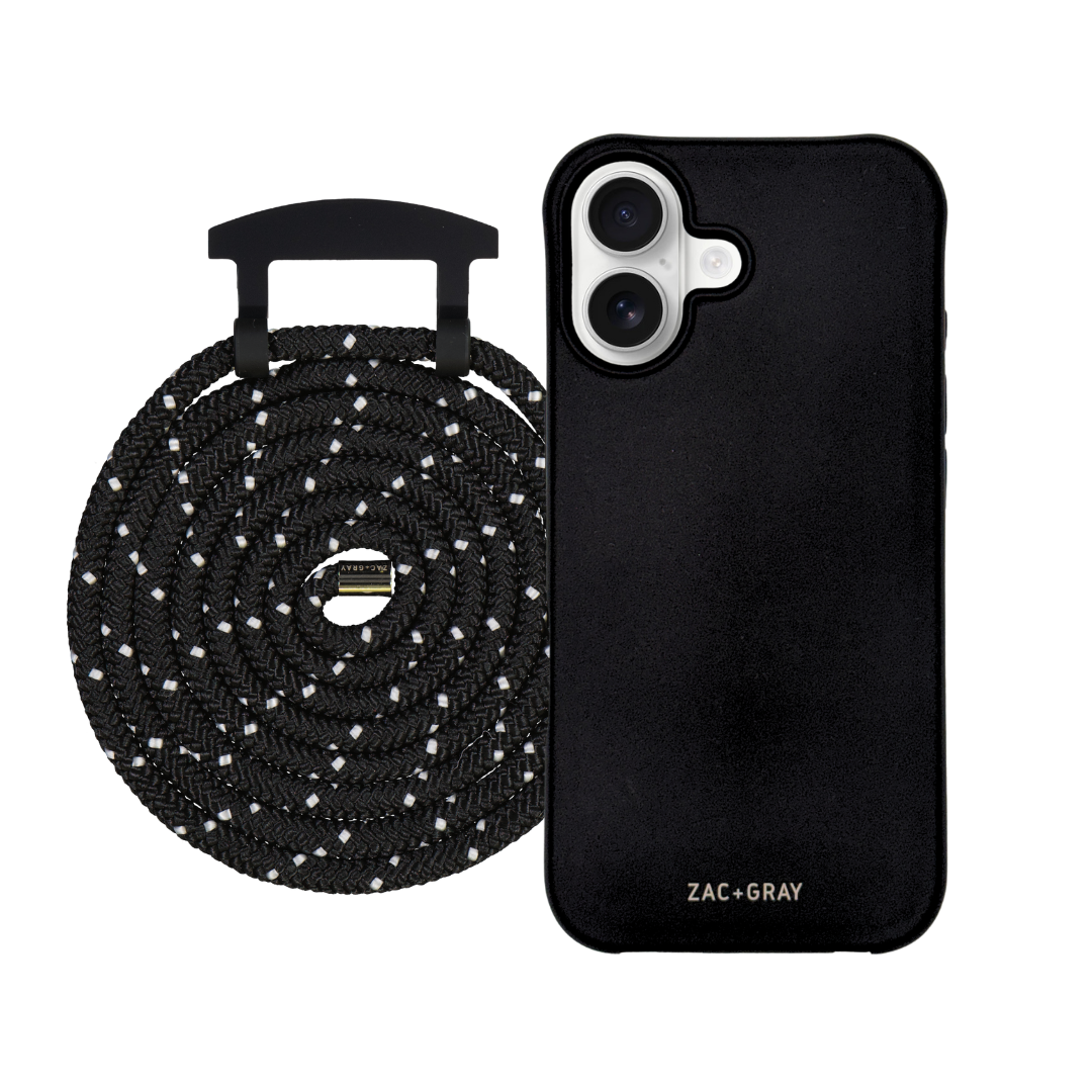 iPhone 17 MIDNIGHT BLACK CASE + CORD