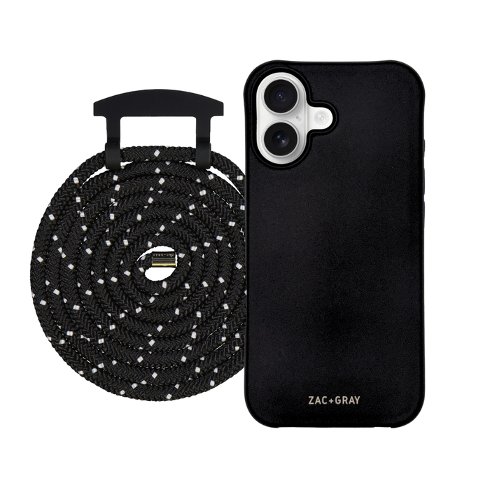 iPhone 17 MIDNIGHT BLACK CASE + CORD