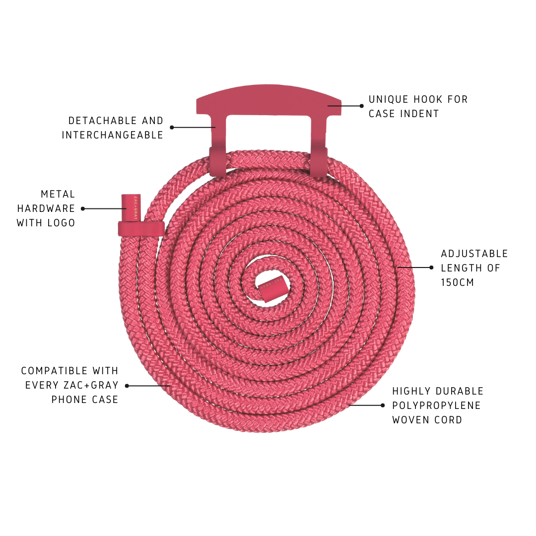 a red fire hose with instructions on how to use it