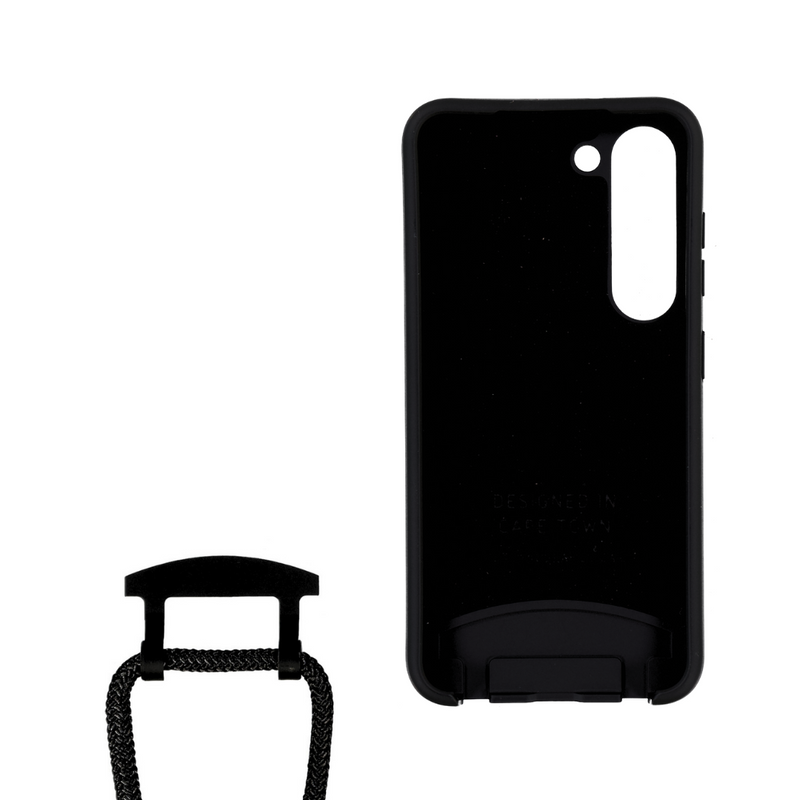 Samsung S23 MIDNIGHT BLACK CASE + MIDNIGHT BLACK CORD