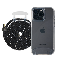 iPhone 15 Pro Max TRANSPARENT CASE + CORD