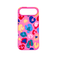 CANDY PINK MULTI LEOPARD PHONE CASE
