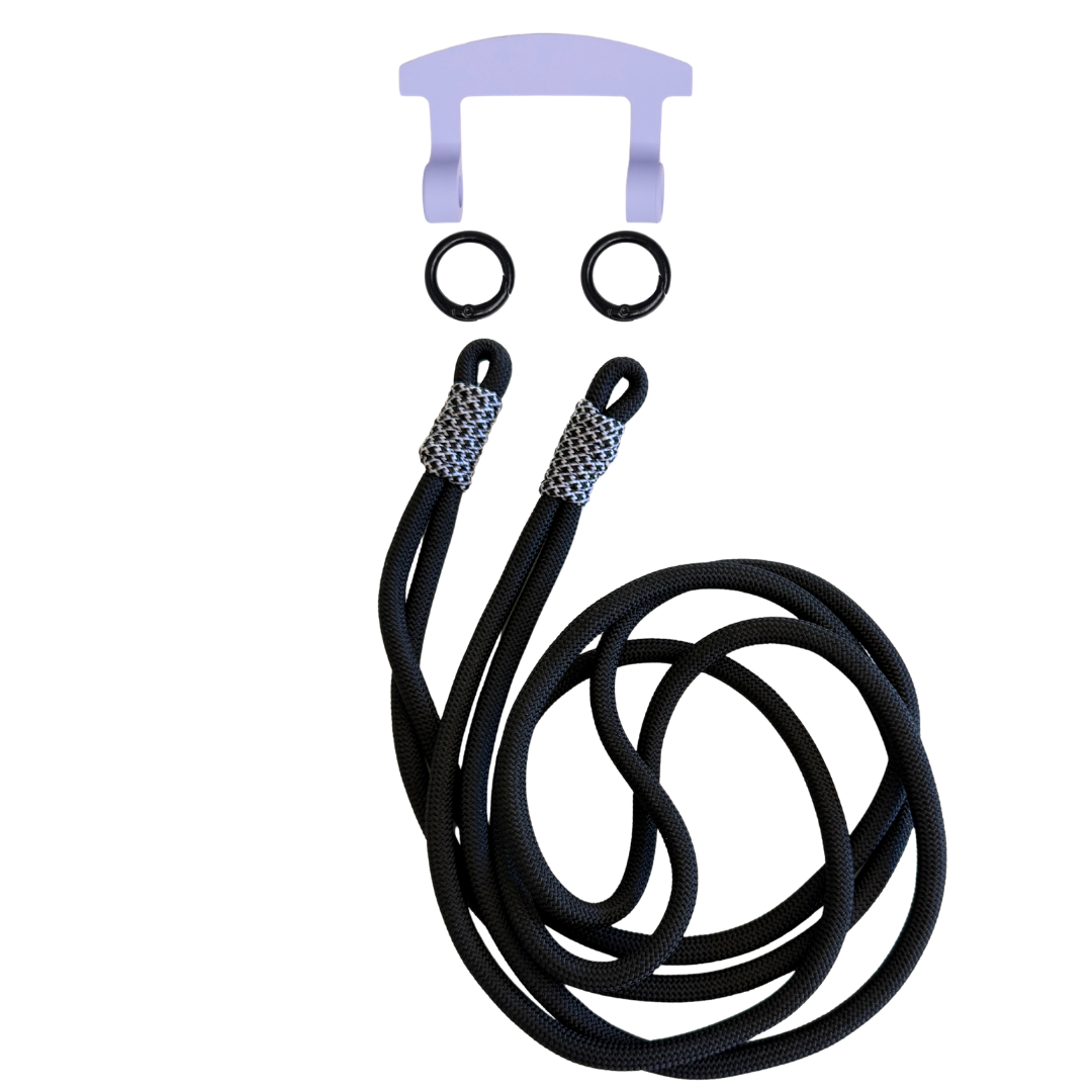 MIDNIGHT BLOOM KNOTTED CORD + HOOK