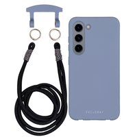 Samsung S23 BLUE FOG CASE + KNOTTED CORD