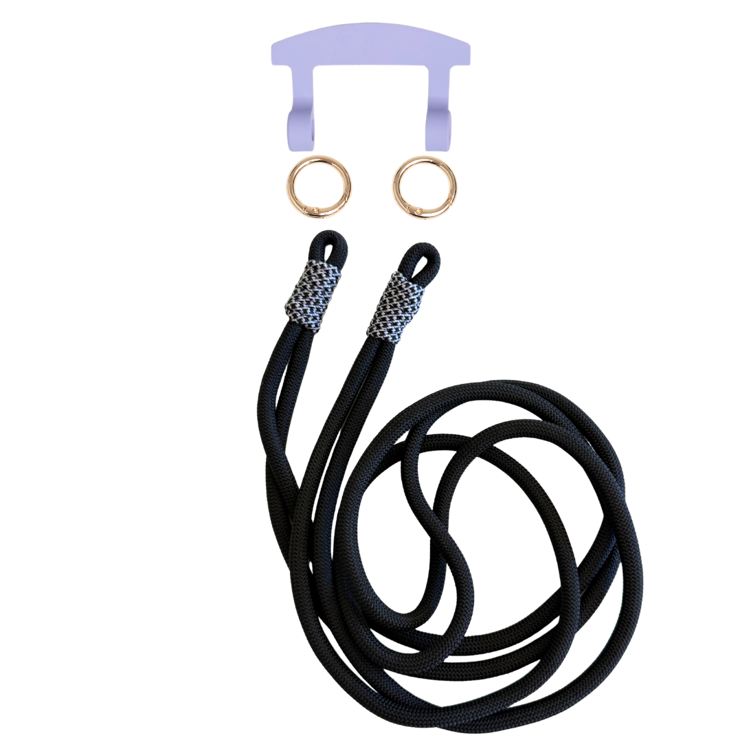 MIDNIGHT BLOOM KNOTTED CORD + HOOK