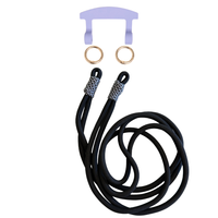 MIDNIGHT BLOOM KNOTTED CORD + HOOK